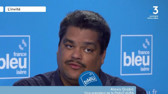 Alexis Grabit, vice-président de la FNAUT en Auvergne Rhône Alpes, la fédération nationale des Associations d'Usagers des Transports.