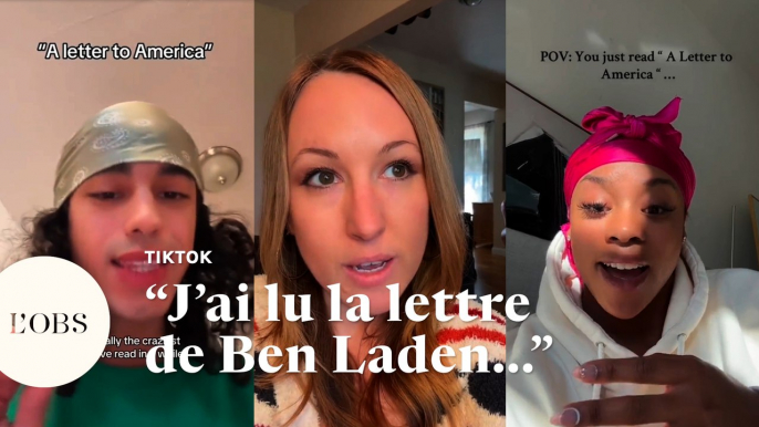 Sur TikTok, la lettre de Ben Laden à l'Amérique refait surface, en pleine guerre Hamas-Israël