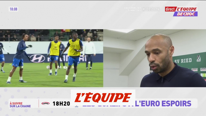 Henry : « Il y a des mecs qui manquent de rythme » - Foot - Espoirs