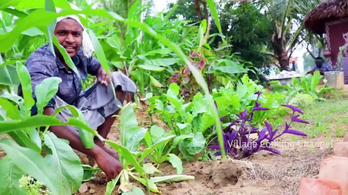 GIANT FISH FRY | Villagers cooking big fish fry in village cooking style | Village Food Cooking