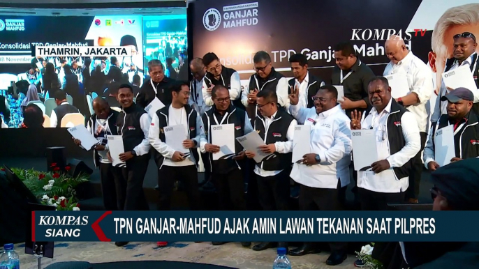 Tim Pemenangan Ganjar-Mahfud Ajak Anies-Muhaimin Lawan Tekanan saat Pilpres 2024