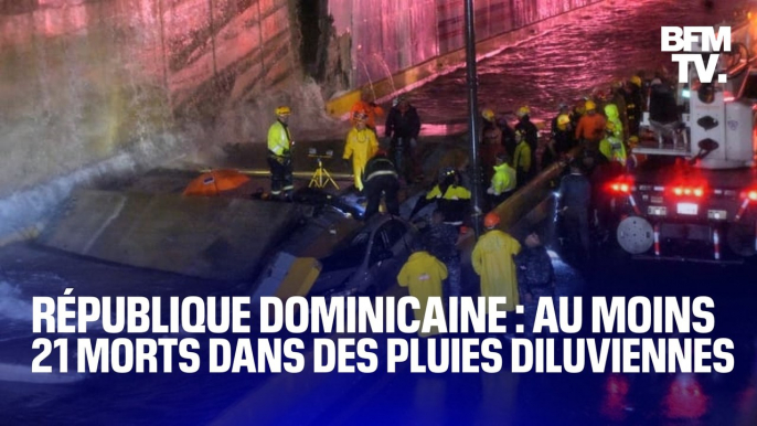 Au moins 21 morts après des pluies diluviennes en République dominicaine