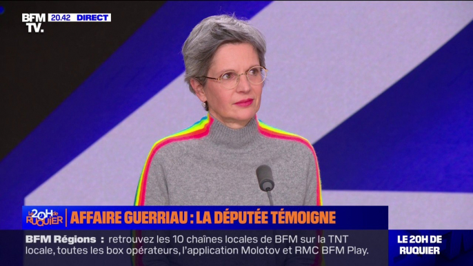 Affaire Guerriau: Sandrine Rousseau (EELV) note que " pour la première fois, on n'a pas tellement mis en doute la parole de Sandrine Josso"