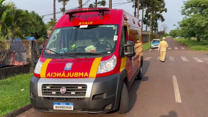 Jovem fica ferido ao sofrer queda de bicicleta no Bairro Brasília