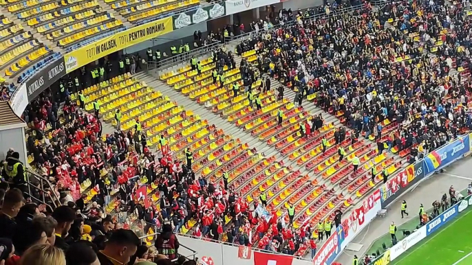 Romania vs Switzerland 1-0 Highlights & All Goals Euro Qualifiers 2023 - Atmosfera (nu rezumat) România-Elveția 1-0, Arena Națională, 21.noiembrie.2023