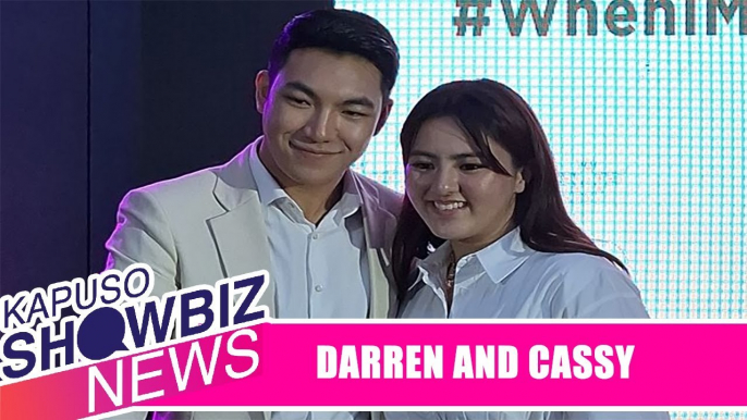 Kapuso Showbiz News: Cassy Legaspi, Darren Espanto, kumportable na sa isa't isa