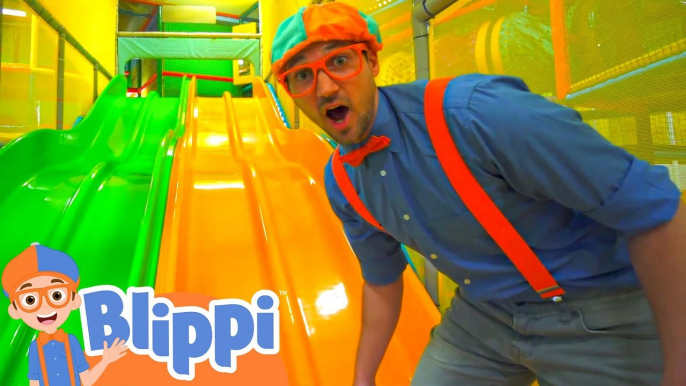 Blippi Visits LOL Kids Club Indoor Play Place! - Educational Videos For Kids