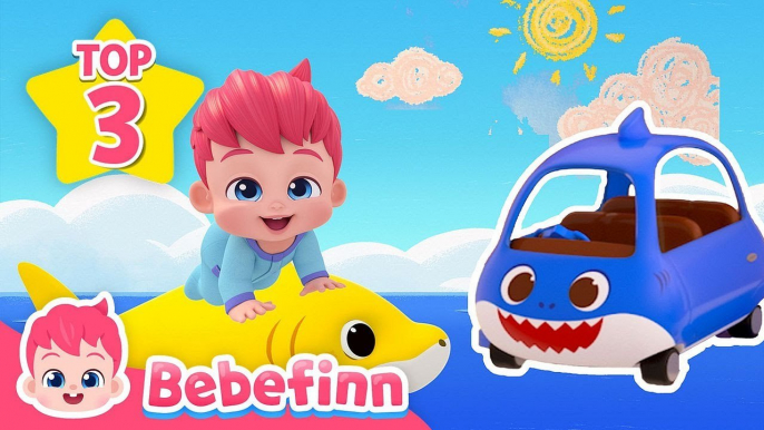 Mix - Baby Shark, Good Morning, Baby Car - #Bebefinn Most Viewed Videos - Animal Songs