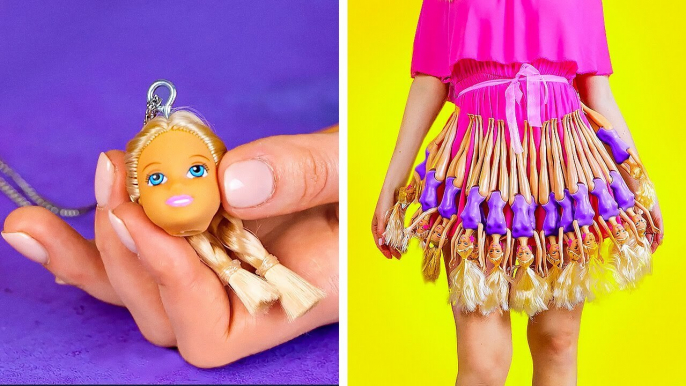 Be Barbie, Use Barbie, Transform Barbie! Amazing Crafts With Dolls!