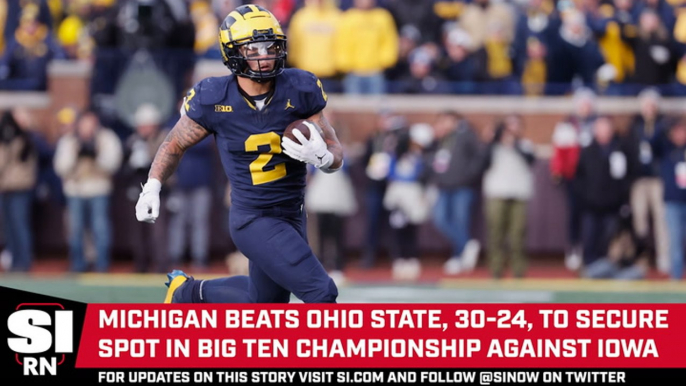 Michigan Beats Ohio State for the Third Straight Year, Will Head to Big Ten Championship