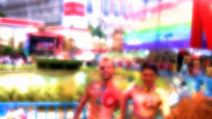 Madrid World Pride Gay LGBTQIA+ 2017 Body Artists