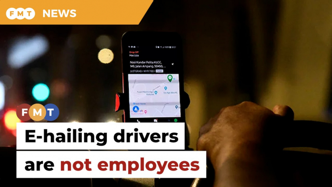 Court of Appeal affirms that e-hailing drivers are not employees