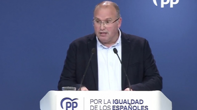 Miguel Tellado, nuevo portavoz del PP en el Congreso, cuando dijo que "Sánchez debería salir en un maletero"