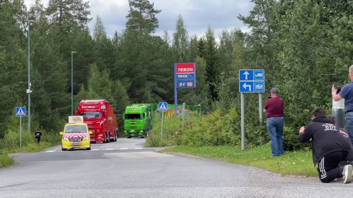 Rekka Convoy Finland Power Truck Show by ( Issa Trucker )