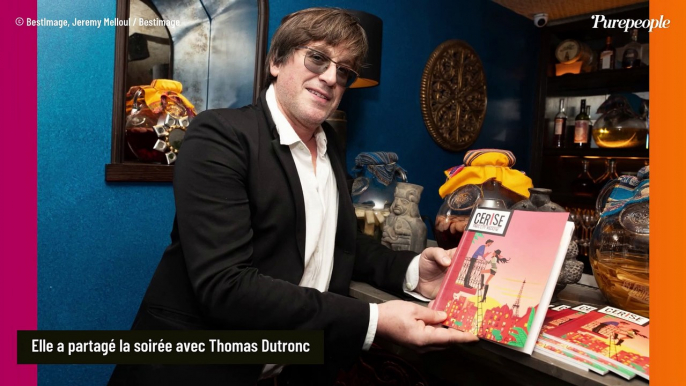 PHOTOS Romane Serda parfaite en mini-short en cuir, Thomas Dutronc dandy chic pour une soirée parisienne