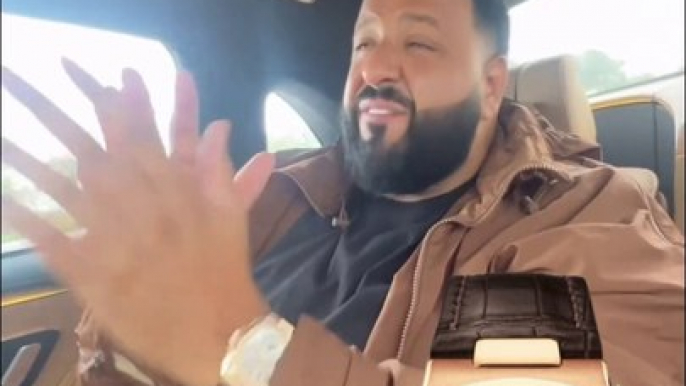 Dj Khaled Spotted Wearing Patek Phillippe 5980R Nautilus Leather Strap Watch