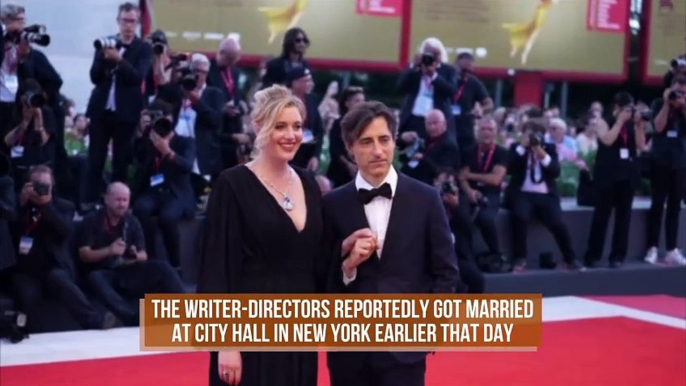 IN CASE YOU MISSED IT: Greta Gerwig and Noah Baumbach are married