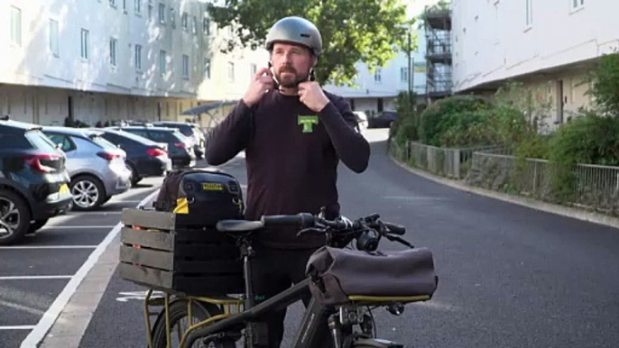 Em meio ao trânsito de Londres, empresas escolhem bicicletas de carga