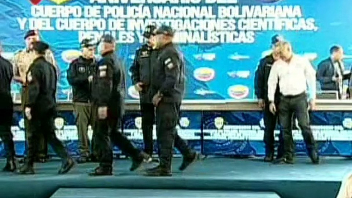 Pdte. Nicolás Maduro entrega ascensos a funcionarios de la Policía Nacional Bolivariana