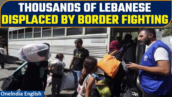 Israel-Hamas War: Thousands of Lebanese displaced, fear of death grows | Oneindia News