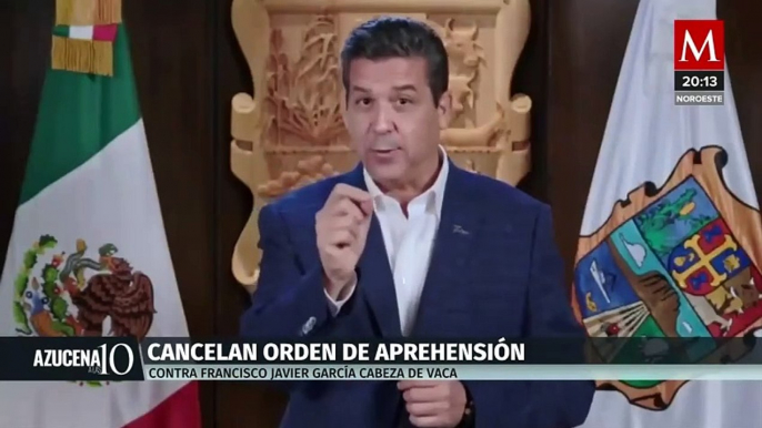 Jueza Federal ordena cancelar orden de aprehensión contra Cabeza de Vaca