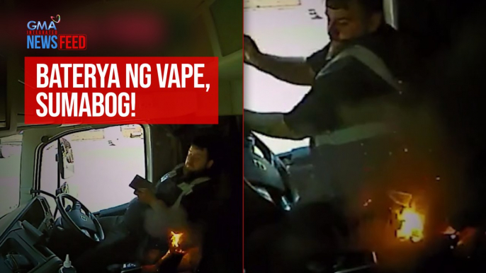 Baterya ng vape, sumabog! | GMA Integrated Newsfeed