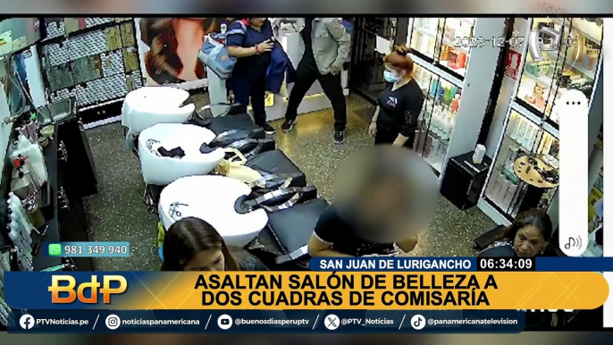 SJL: asaltan salón de belleza ubicado a dos cuadras de comisaría