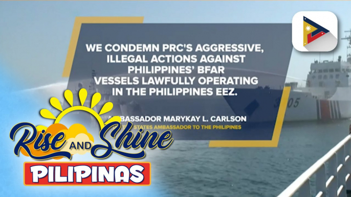 U.S. at Japan, kinondena ang harassment ng China Coast Guard sa mga barko ng Pilipinas