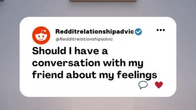 Should I have a conversation with my friend about #reddit