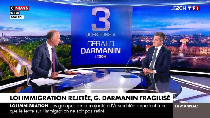 Loi immigration : Résumé de la journée compliquée de Gérald Darmanin, du camouflet à l'Assemblée à sa démission refusée par Emmanuel Macron