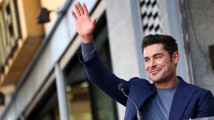 Zac Efron Honored Matthew Perry While Accepting His Star on the Hollywood Walk of Fame