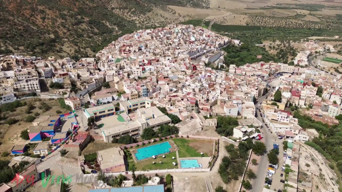 Moulay Idriss Zerhoun By Drone  مولاي إدريس زرهون بالدرون