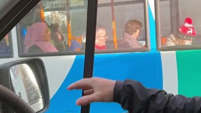 Driver Plays a Prank on Bus Passengers