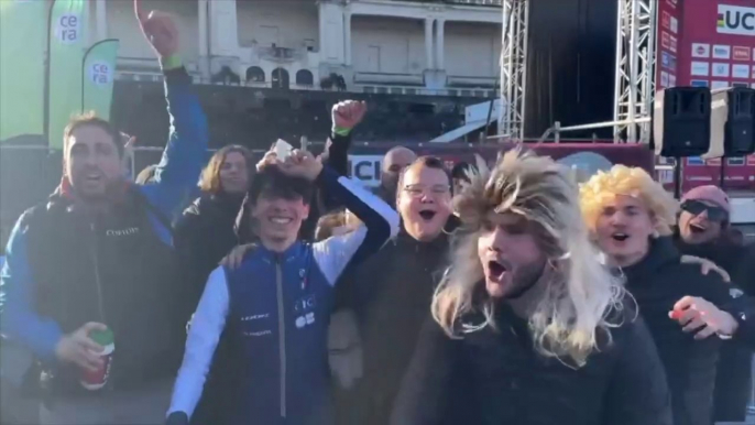 Cyclo-cross - Coupe du Monde - Namur 2023 - Léo Bisiaux, son premier podium en U23 de la Coupe du Monde de Cyclo-cross !