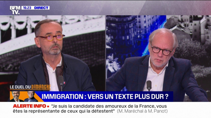 Immigration: "La motion de rejet nous met dans un immense risque, c'est qu'il n'y ait pas de loi", affirme Robert Ménard