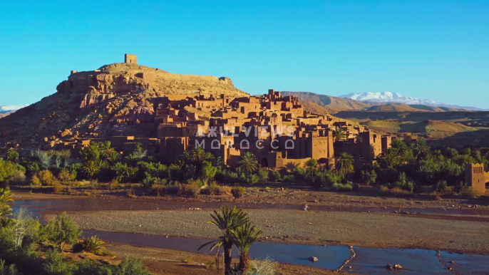 Kasbah Ait Ben Haddou by drone  قصبة آيت بن حدو بالدرون