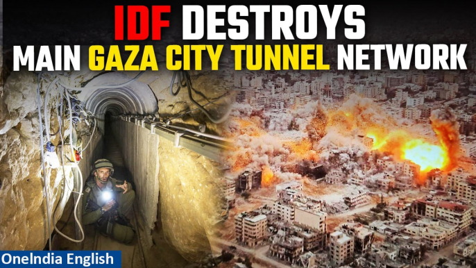 Israel-Hamas War: IDF destroys Hamas tunnel in Palestine Square where leaders hid | Oneindia