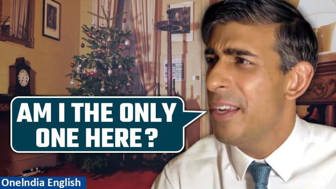 UK PM Rishi Sunak wishes 'Merry Christmas' with a 'Home Alone' twist | Watch! | Oneindia News