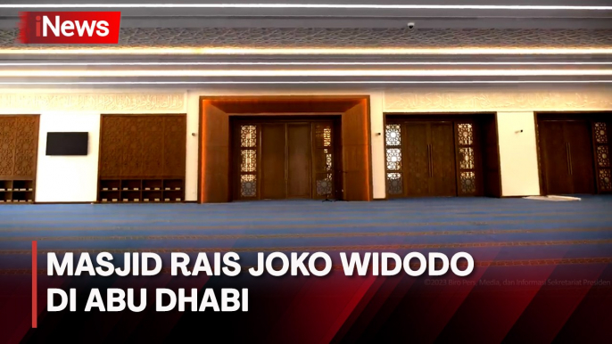 Megahnya Masjid Rais Joko Widodo di Abu Dhabi, Sudah Dibuka untuk Umum!