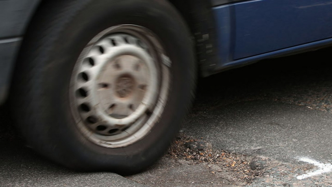 Tories accused of overseeing ‘pothole pandemic’ on England’s roads