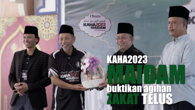 KAHA2023: MAIDAM buktikan agihan zakat telus.