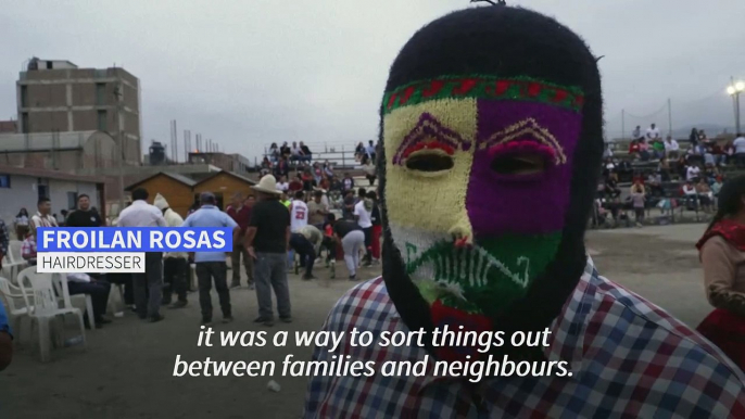 Takanakuy, the ancient Andean fight club of Peru