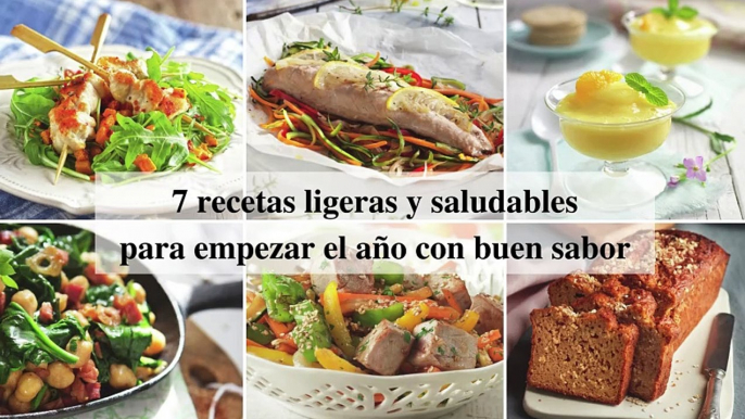 7 recetas ligeras y saludables para empezar el año con buen sabor pero pocas calorías