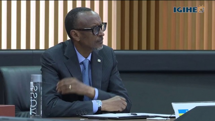 Perezida Kagame yitabiriye inama ya G20 mu buryo bw’ikoranabuhanga