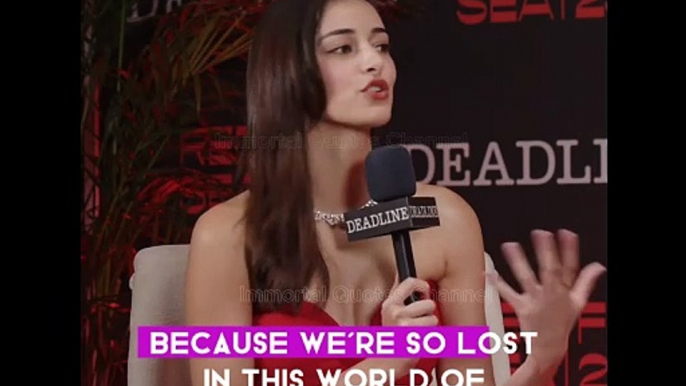 Ananya Panday interview