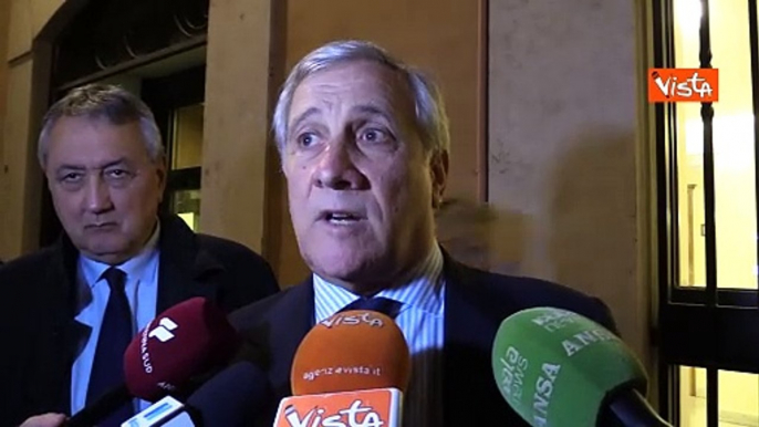 Caso Verdini, Tajani: "Siamo garantisti, no a processi politici al ministro Salvini"