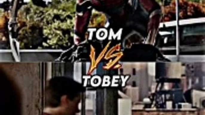 Tom vs Tobey  #fyp #tom #tobey #spiderman #edit #vs #marvel #superhero