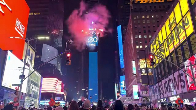 NYC Times Square New Years Eve 2024
