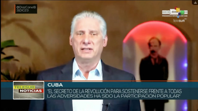 teleSUR Noticias 11:30 01-01: Cuba celebra 65 años de la Revolución con actos conmemorativos