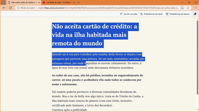 a vida na ilha habitada mais remota do mundo